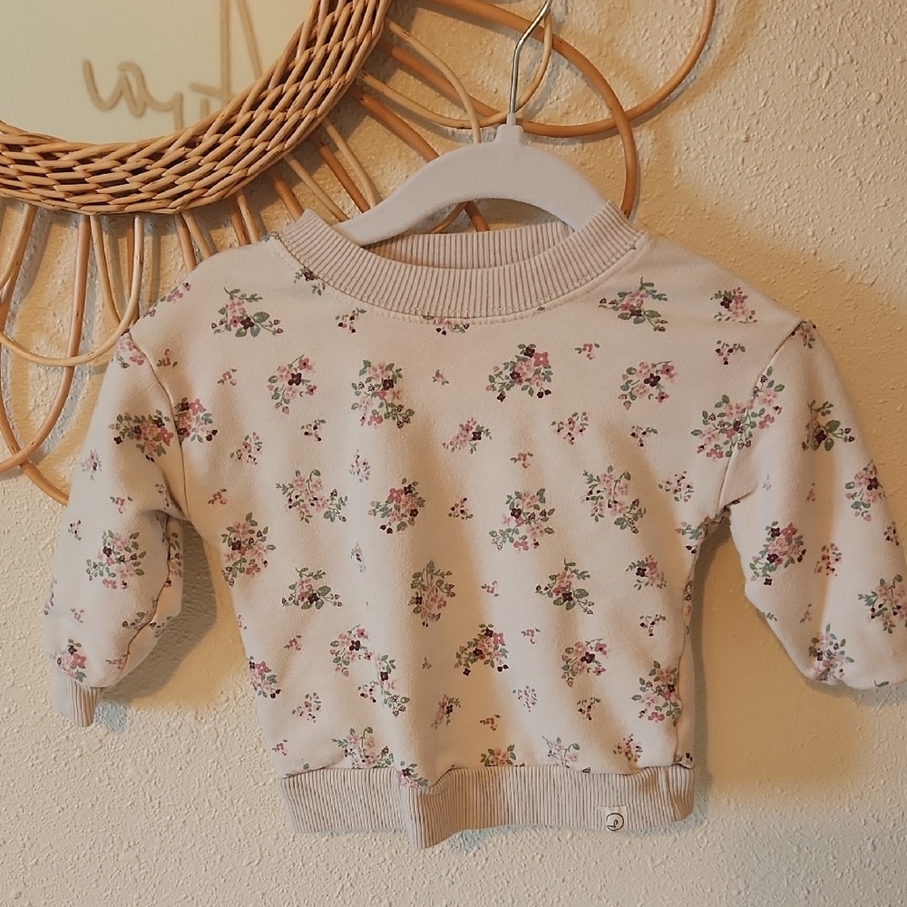 Charming Floral Kids Sweatshirt